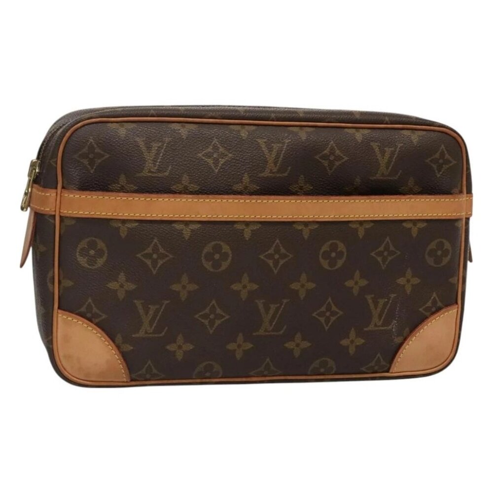 LOUIS VUITTON Monogram Compiegne 28 Clutch Bag